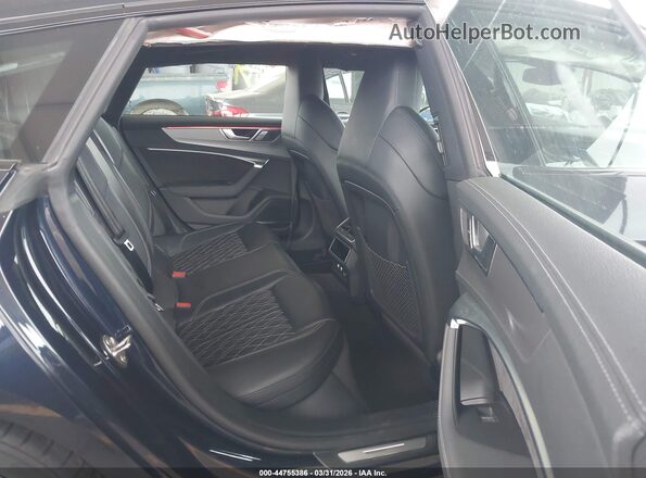 WAUPFAF29LN016911 2020 AUDI S7 Dark Blue Widok naklejki z numerem VIN