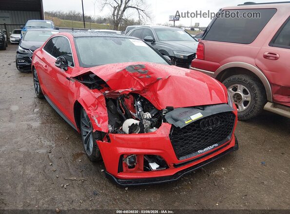 WAUR4AF52JA094475 2018 AUDI S5 Красный Передняя правая четверть
