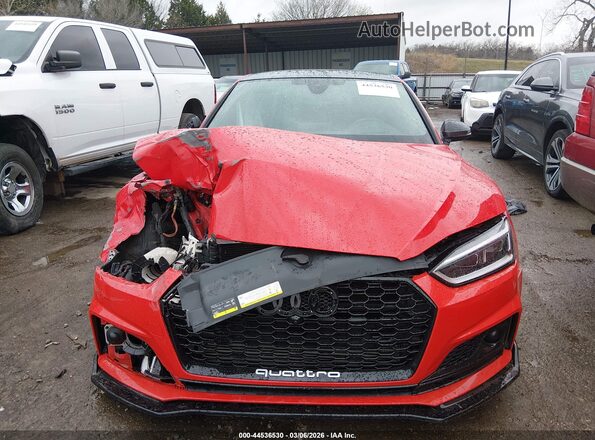 WAUR4AF52JA094475 2018 AUDI S5 Красный Вид задней части салона