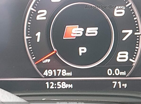 WAUR4AF52JA094475 2018 AUDI S5 Красный 