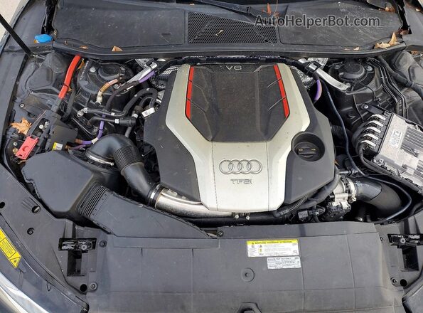 WAUSFAF22LN015772 2020 AUDI S7 Черный Вид задней части салона