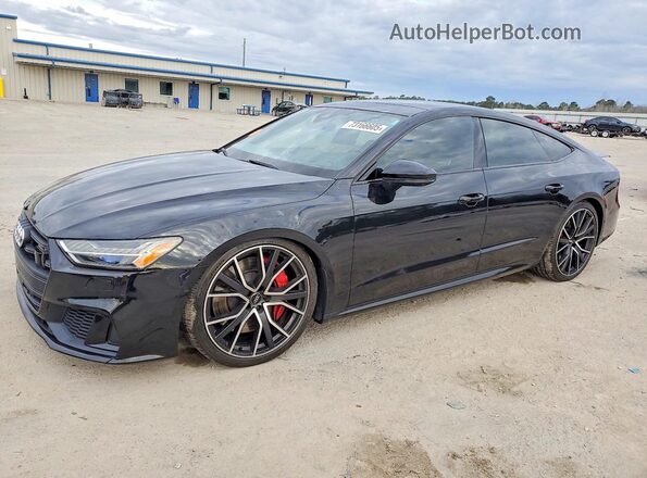 WAUSFAF22LN015772 2020 AUDI S7 Черный Передняя левая четверть