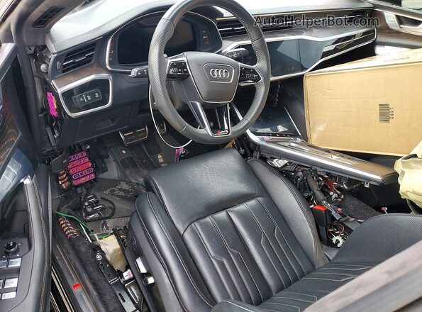WAUSFAF22LN015772 2020 AUDI S7 Черный Вид панели приборов