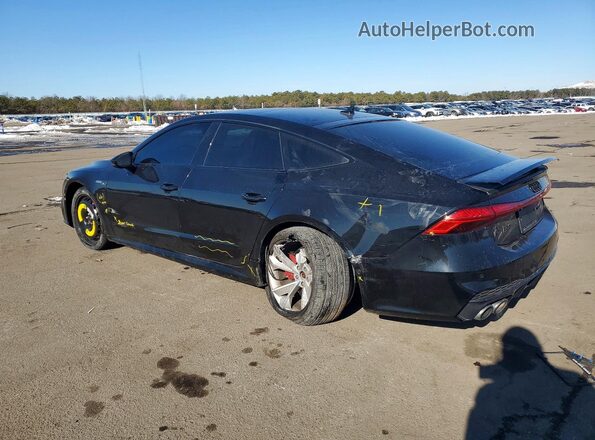 WAUSFAF22LN016324 2020 AUDI S7 Черный Задняя левая четверть