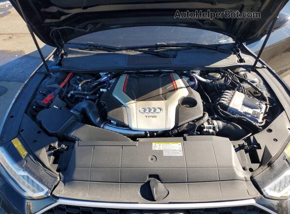 WAUSFAF22LN016324 2020 AUDI S7 Черный Вид задней части салона