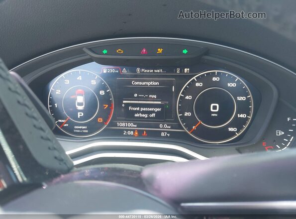 WAUTNAF55KA035229 2019 AUDI OTHER Black Vista de los asientos traseros