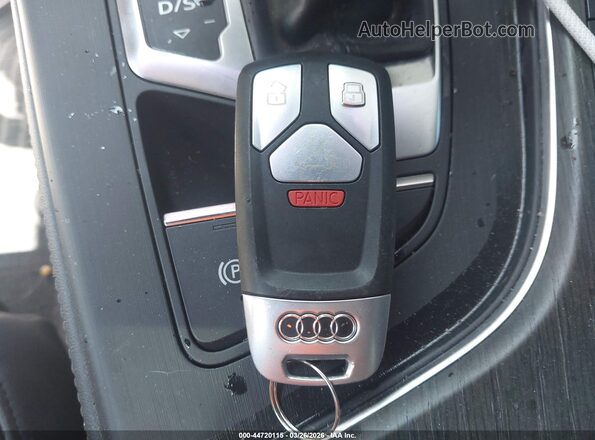 WAUTNAF55KA035229 2019 AUDI OTHER Black Vista del salpicadero