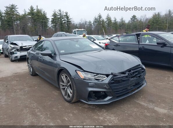 WAUU2AF22MN015762 2021 AUDI OTHER Gray Front right