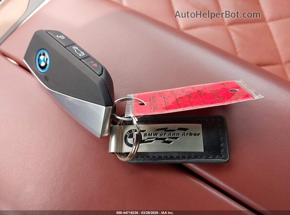 WB523CF00PCM68565 2023 BMW IX Red წინა პანელის ხედი