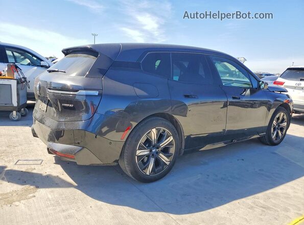 WB523CF00RCR54506 2024 BMW IX Черный Задняя правая четверть