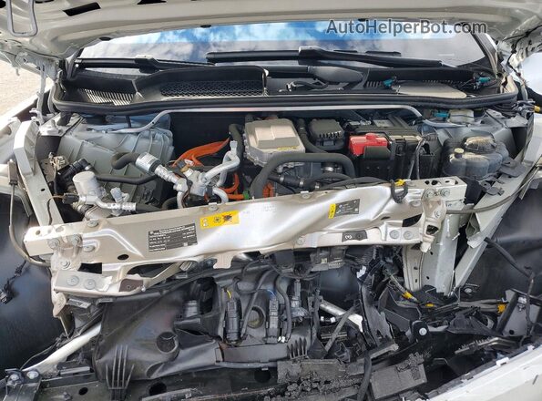 WB523CF00SCU13607 2025 BMW IX White ძრავის განყოფილების ხედი