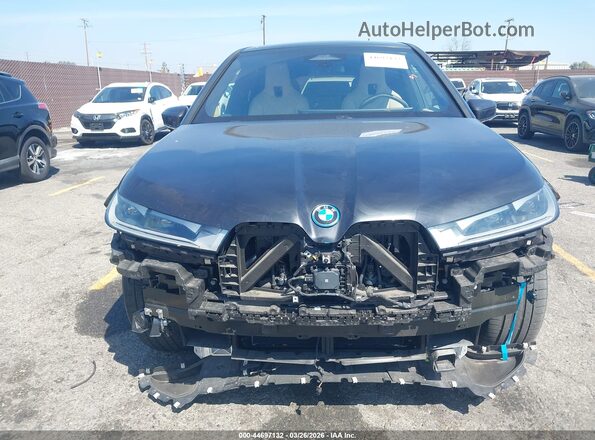 WB523CF02RCR60968 2024 BMW IX Gray Вид задньої частини салону