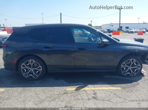 WB523CF02RCR60968 2024 BMW IX Gray Панорамний вид салону 360°
