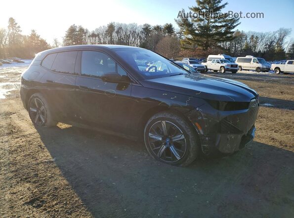 WB523CF02SCS88268 2025 BMW IX Black Առջևի աջ