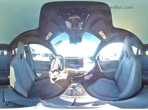 WB523CF02SCT46332 2025 BMW IX Black Vista interior de 360 grados