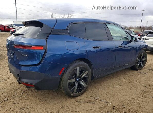 WB523CF03RCR10807 2024 BMW IX Blue უკანა მარჯვენა