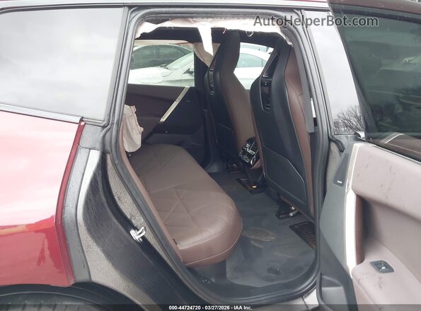 WB523CF09SCS38080 2025 BMW IX Burgundy Widok naklejki z numerem VIN