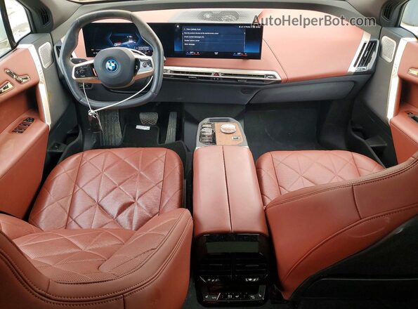WB533CF07PCM80510 2023 BMW IX White Dashboard view