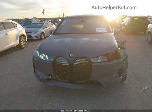 WB543CF01TCW65392 2026 BMW IX Серый Вид задней части салона