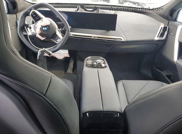 WB543CF07TCV41501 2026 BMW IX Blue წინა პანელის ხედი