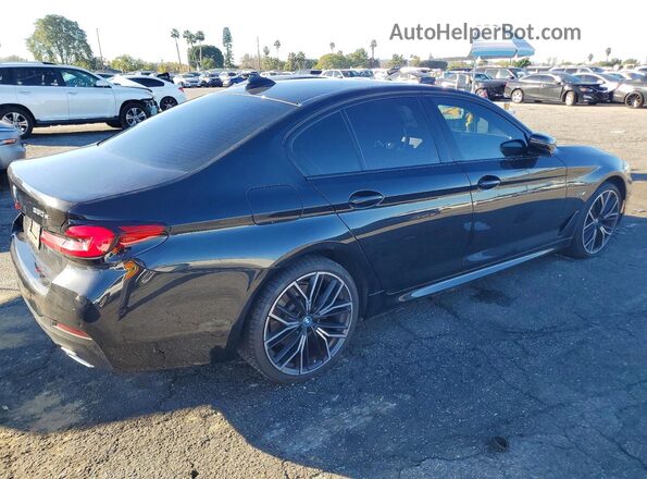 WBA13AG04PCM36153 2023 BMW 5 SERIES Черный Задняя правая четверть