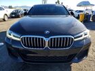 2023 Bmw 530e Черный vin: WBA13AG04PCM36153