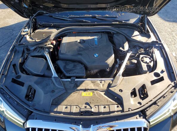 WBA13AG04PCM36153 2023 BMW 5 SERIES Черный Вид задней части салона