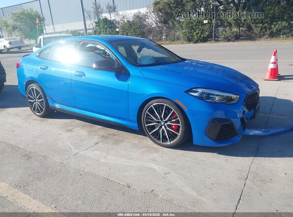 WBA13AL05R7R53723 2024 BMW M235 GRAN COUPE Blue Առջևի աջ