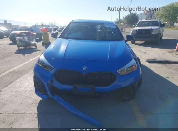 WBA13AL05R7R53723 2024 BMW M235 GRAN COUPE Blue Սալոնի հետևի տեսք