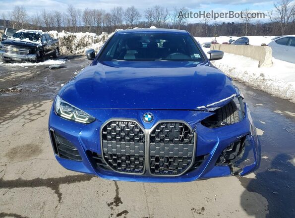 WBA13AW01PFN98466 2023 BMW M4 Синий Вид спереди