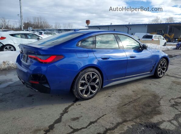 WBA13AW01PFN98466 2023 BMW M4 Синий Задняя правая четверть