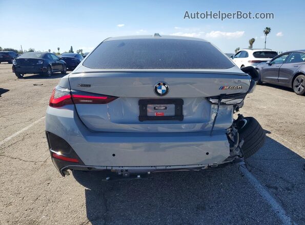 WBA13AW03NFM47268 2022 BMW M4 Gray უკანა ხედი