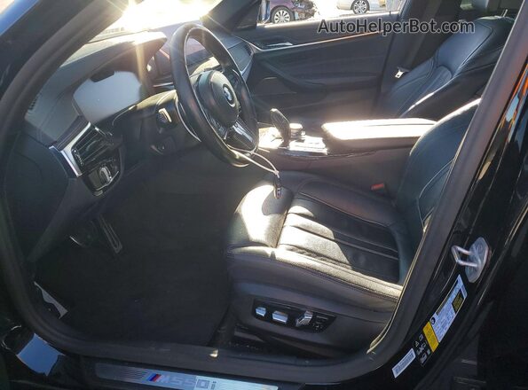 WBA13BK00MCF75241 2021 BMW M5 Синий Вид салона спереди