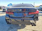 2021 Bmw M550xi Синий vin: WBA13BK00MCF75241
