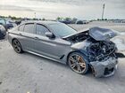 2021 Bmw M550xi Xdrive Gray vin: WBA13BK01MCF22757