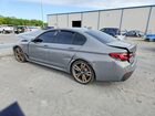 2021 Bmw M550xi Xdrive Gray vin: WBA13BK01MCF22757