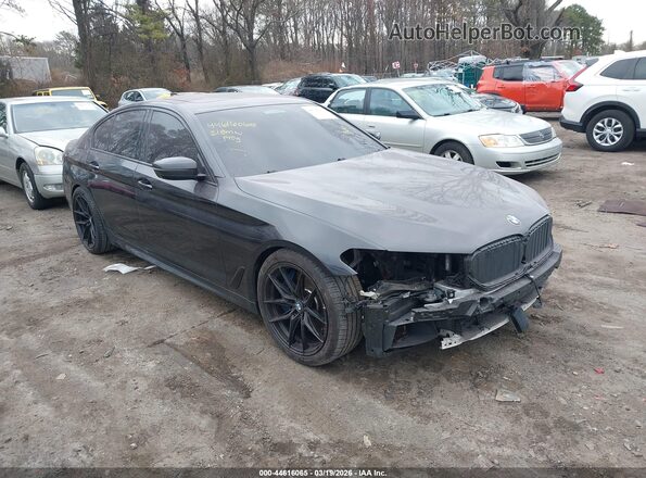 WBA13BK01MCF31295 2021 BMW 5 SERIES Gray Przód prawy