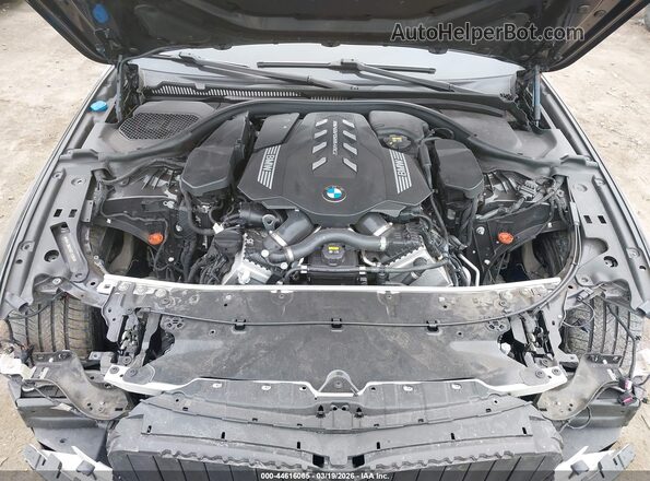 WBA13BK01MCF31295 2021 BMW 5 SERIES Gray Widok z tyłu