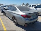 2023 Bmw M550 I Xdrive Gray vin: WBA13BK03PCN80581