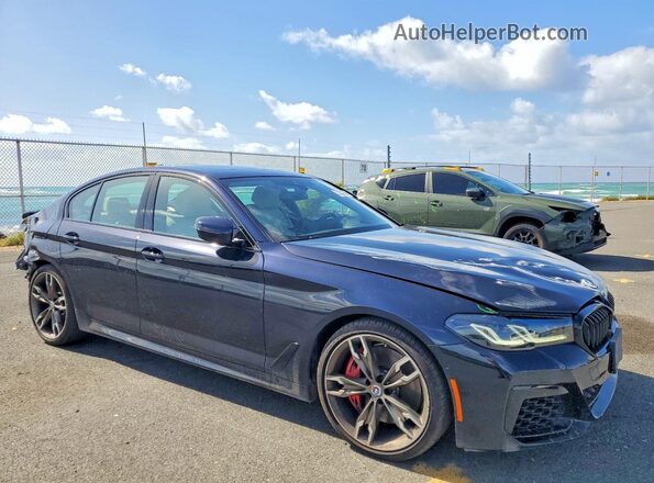 WBA13BK05PCM32125 2023 BMW M5 Черный Передняя правая четверть