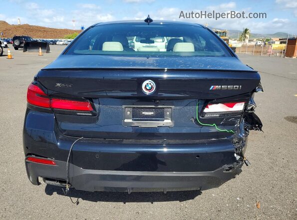 WBA13BK05PCM32125 2023 BMW M5 Черный Вид сзади