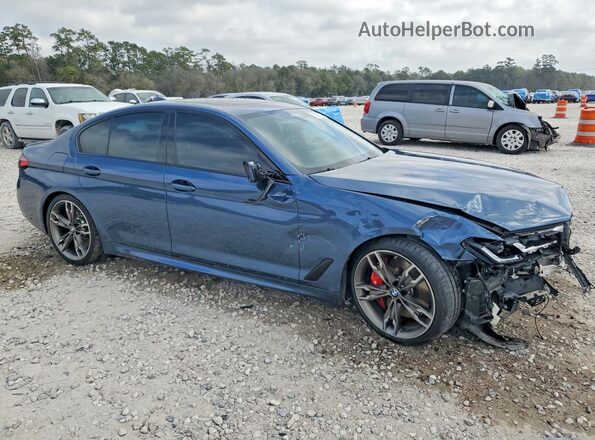 WBA13BK09PCM32189 2023 BMW M5 Blue წინა მარჯვენა