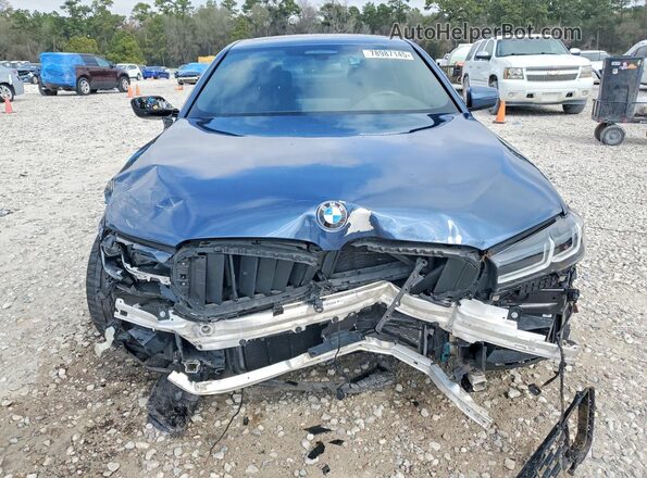 WBA13BK09PCM32189 2023 BMW M5 Blue წინა ხედი
