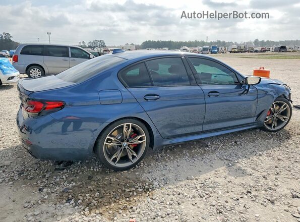 WBA13BK09PCM32189 2023 BMW M5 Blue უკანა მარჯვენა