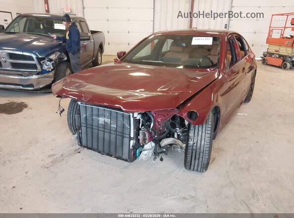 WBA13BK09PCN34382 2023 BMW M5 Красный Вид спереди