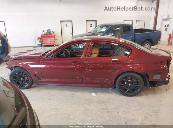 WBA13BK09PCN34382 2023 BMW M5 Красный Панорамный вид салона 360°