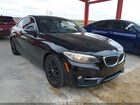 2016 Bmw 228i Xdrive Black vin: WBA1G9C50GV598354