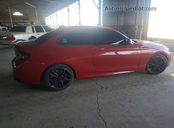 WBA1J7C55GV359453 2016 BMW M2 Красный Задняя правая четверть