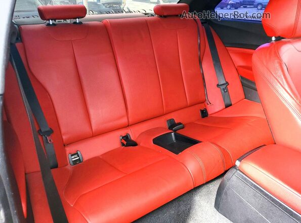 WBA1J7C56GV359462 2016 BMW M2 Белый Вид задних сидений