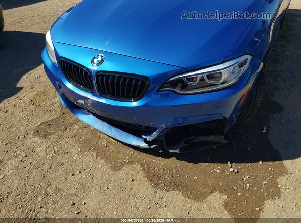 WBA1J7C56GV360286 2016 BMW M2 Blue Vista frontal
